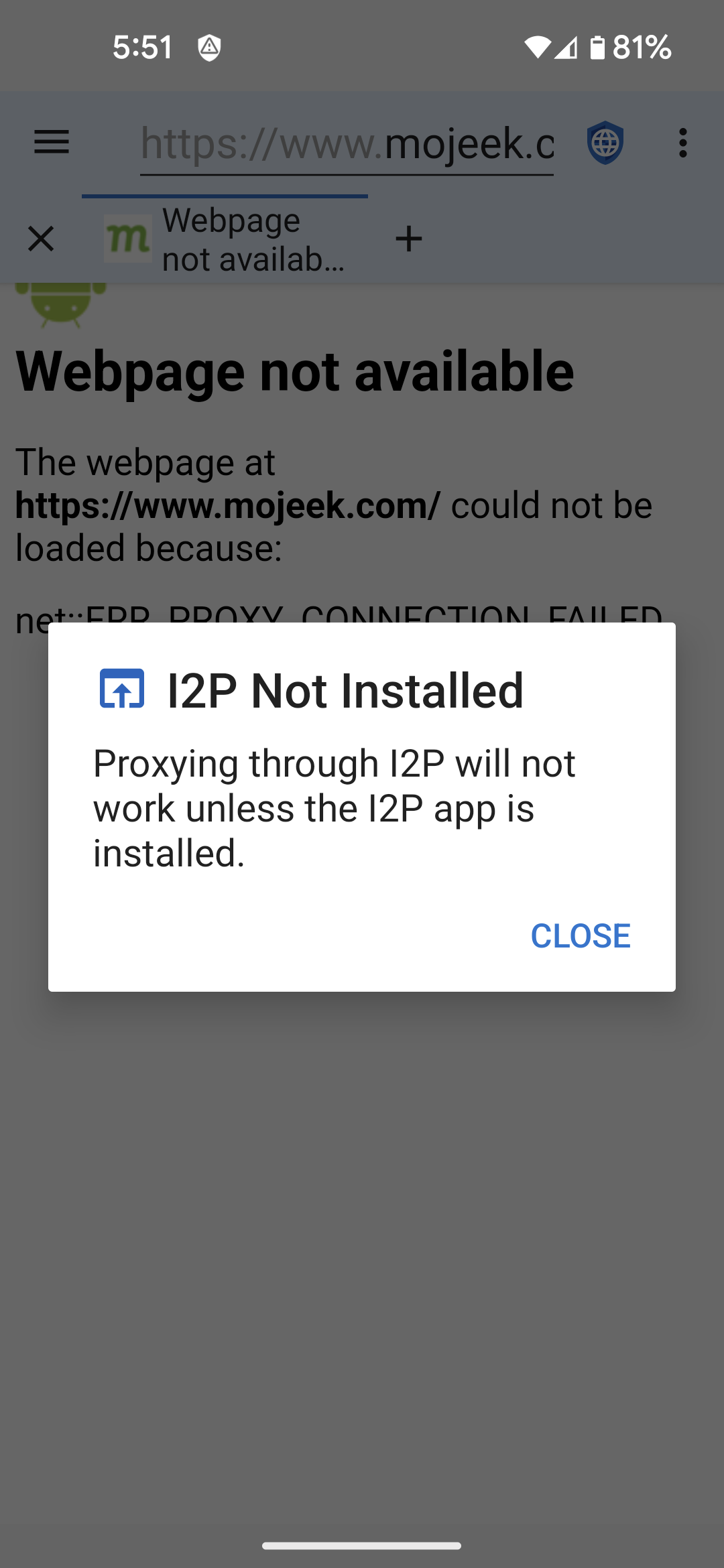 I2P Not Installed Dialog.png